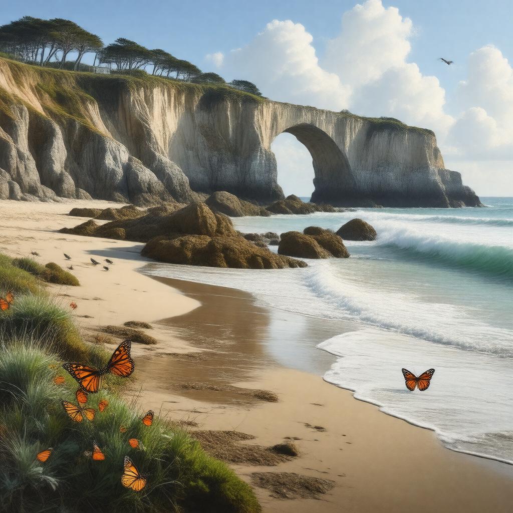 Natural Bridges State Beach